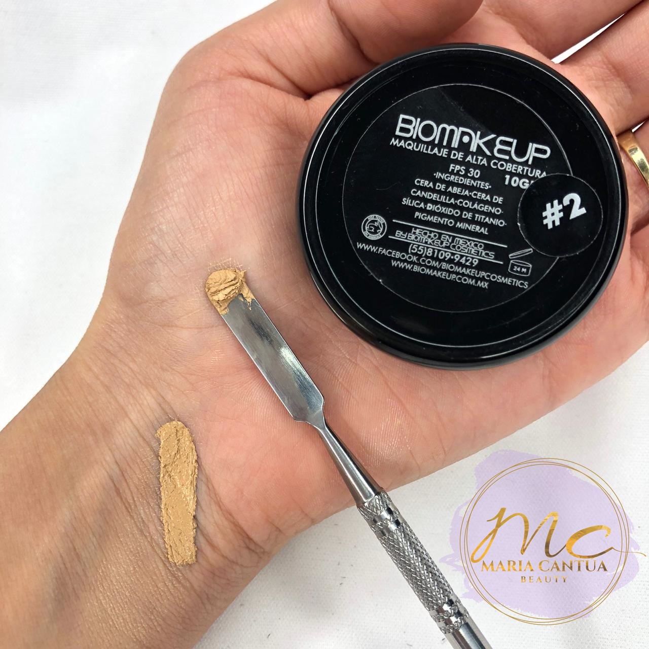 Maquillaje 10G. #02 Biomakeup - Imagen 2