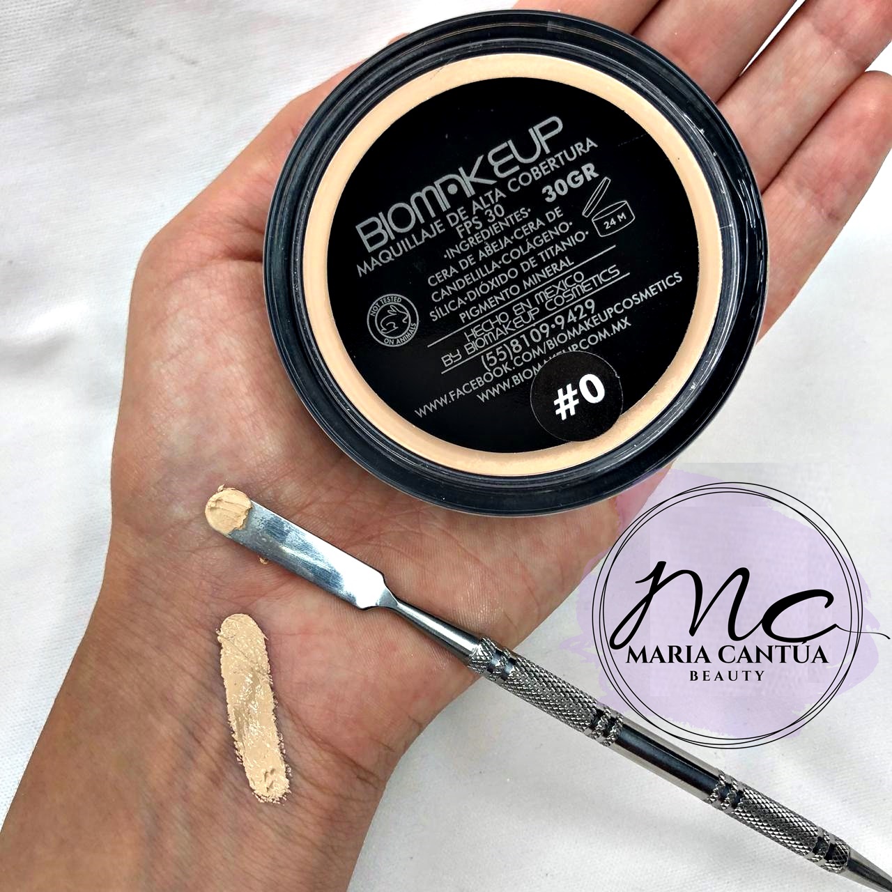 Maquillaje 30G. #0 Biomakeup