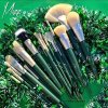 Brochas Mizz Verdes Matte 24 Piezas