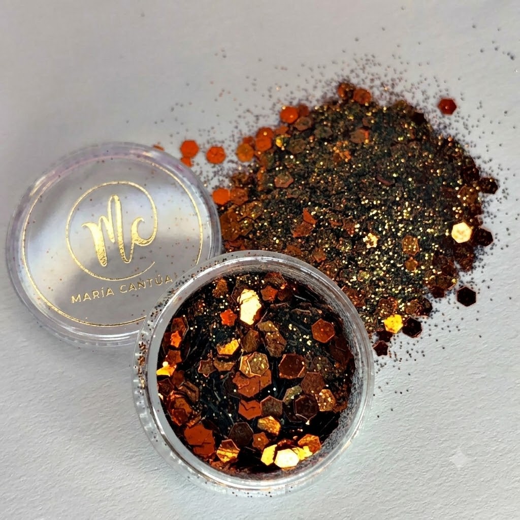 Chunky Glitter Cobrizo