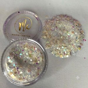 Chunky Glitter Blanco