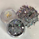 Chunky Glitter Plateado