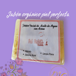 Jabon Organico Argan y Avena P.P